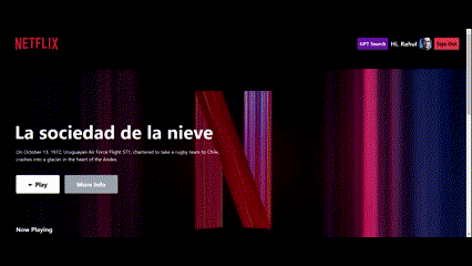 Netflix Clone with GPT API